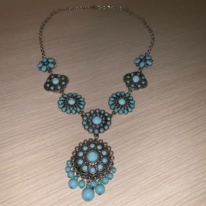 F21 Turquoise Necklace ✨